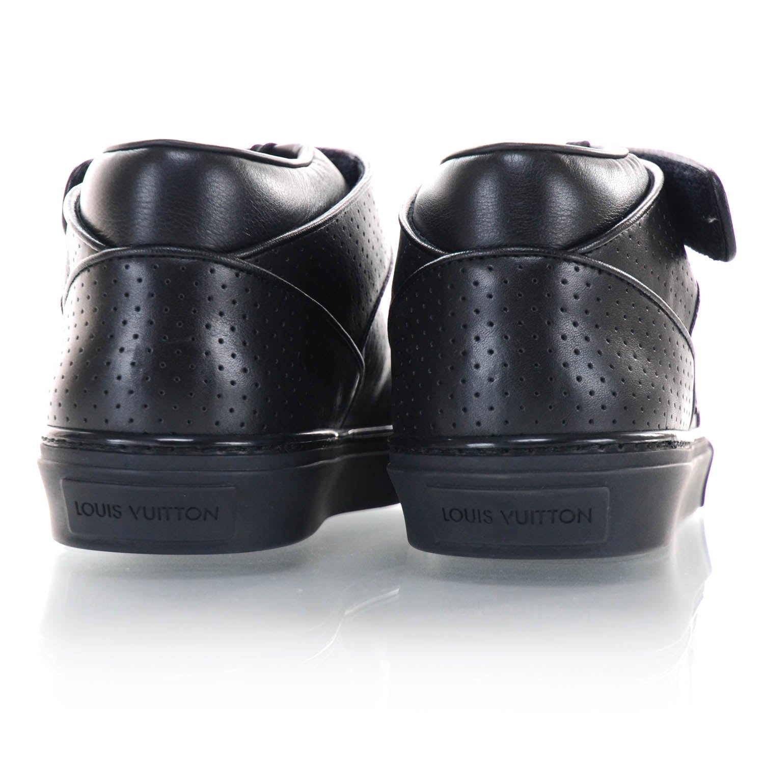 Louis Vuitton Leather Perforated Acapulco Sneakers 9 3 of 7