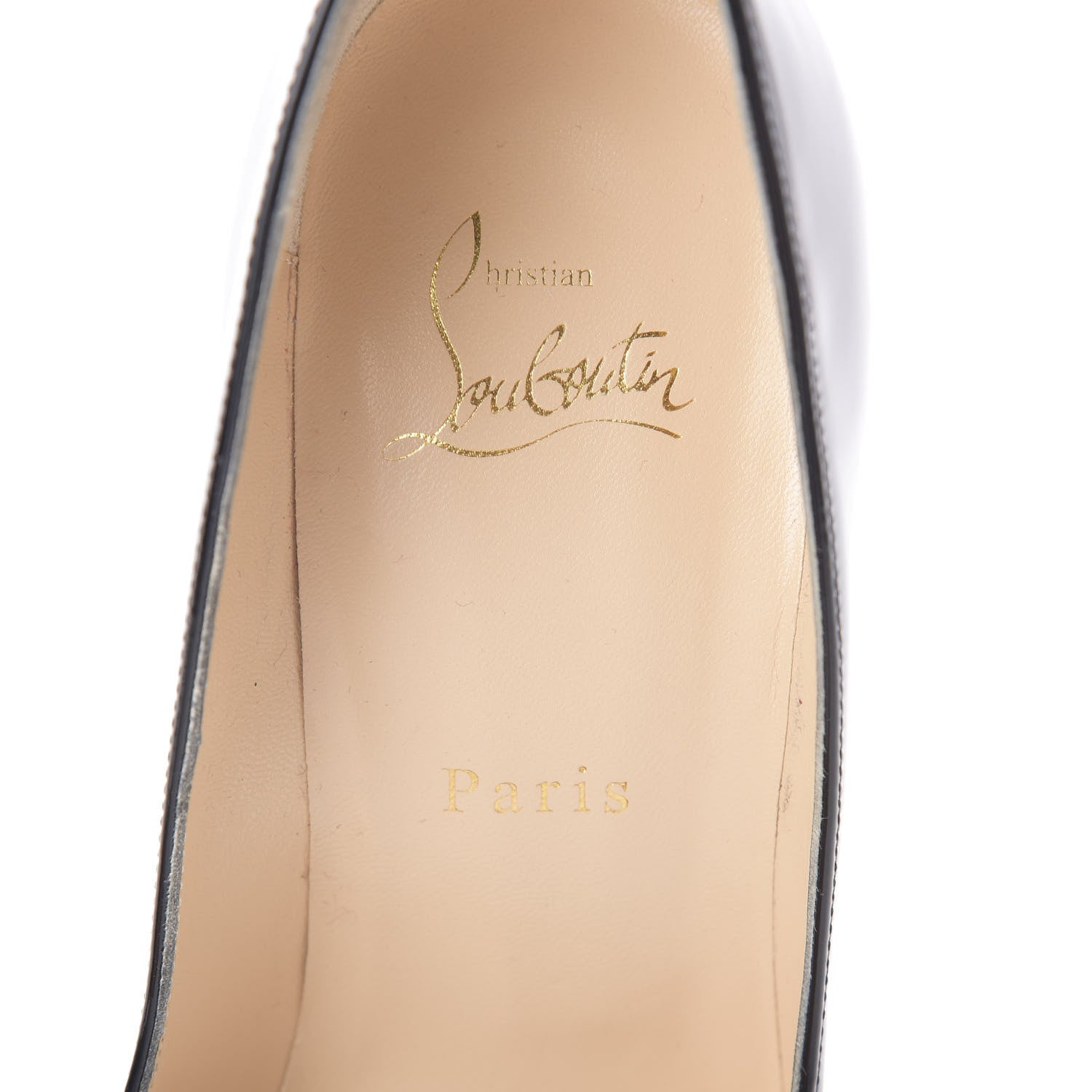 Christian Louboutin Patent Pigalle Follies 100 Pumps 38.5 Black 5 of 7