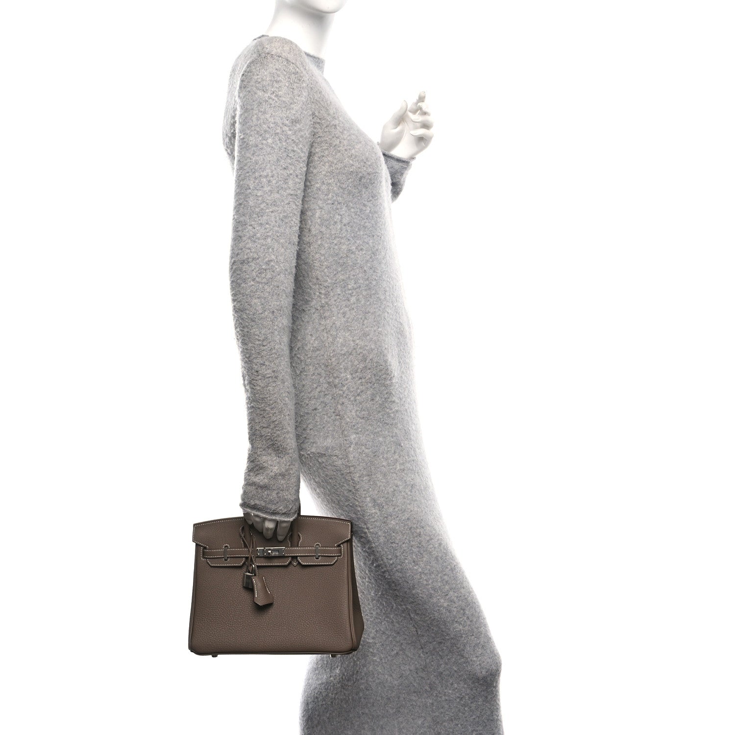 Hermes Togo Birkin 25 Etoupe 2 of 13