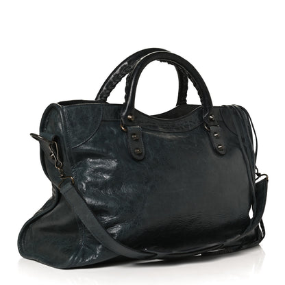 Balenciaga Agneau Classic Hardware City Anthracite 3 of 12