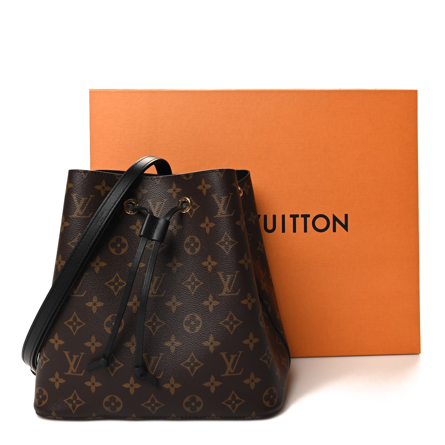 Louis Vuitton Monogram Neonoe MM Black 10 of 10