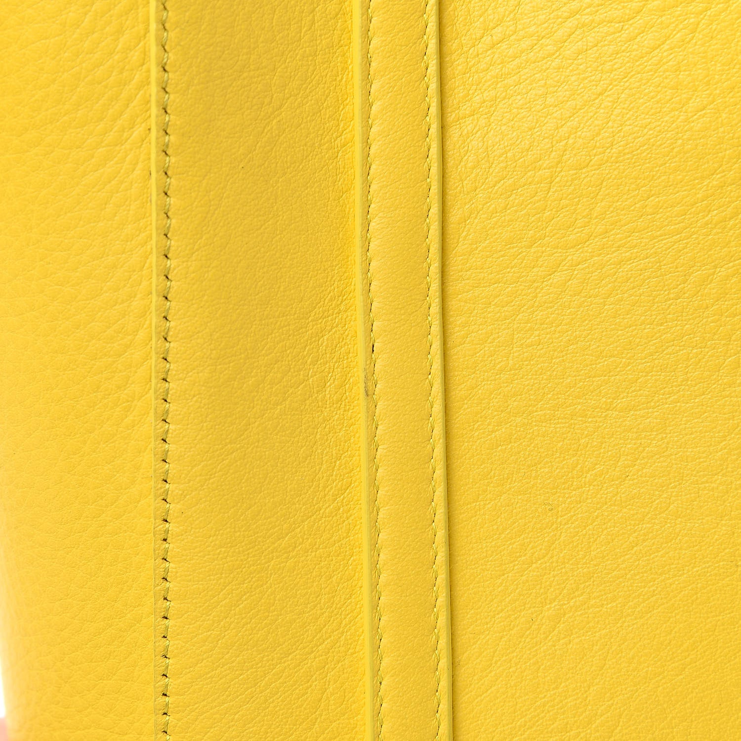Balenciaga Smooth Calfskin Logo XXS Everyday Tote Jaune Soleil Black 10 of 11