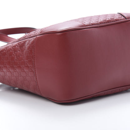 Gucci Microguccissima Small Bree Tote Red 10 of 11