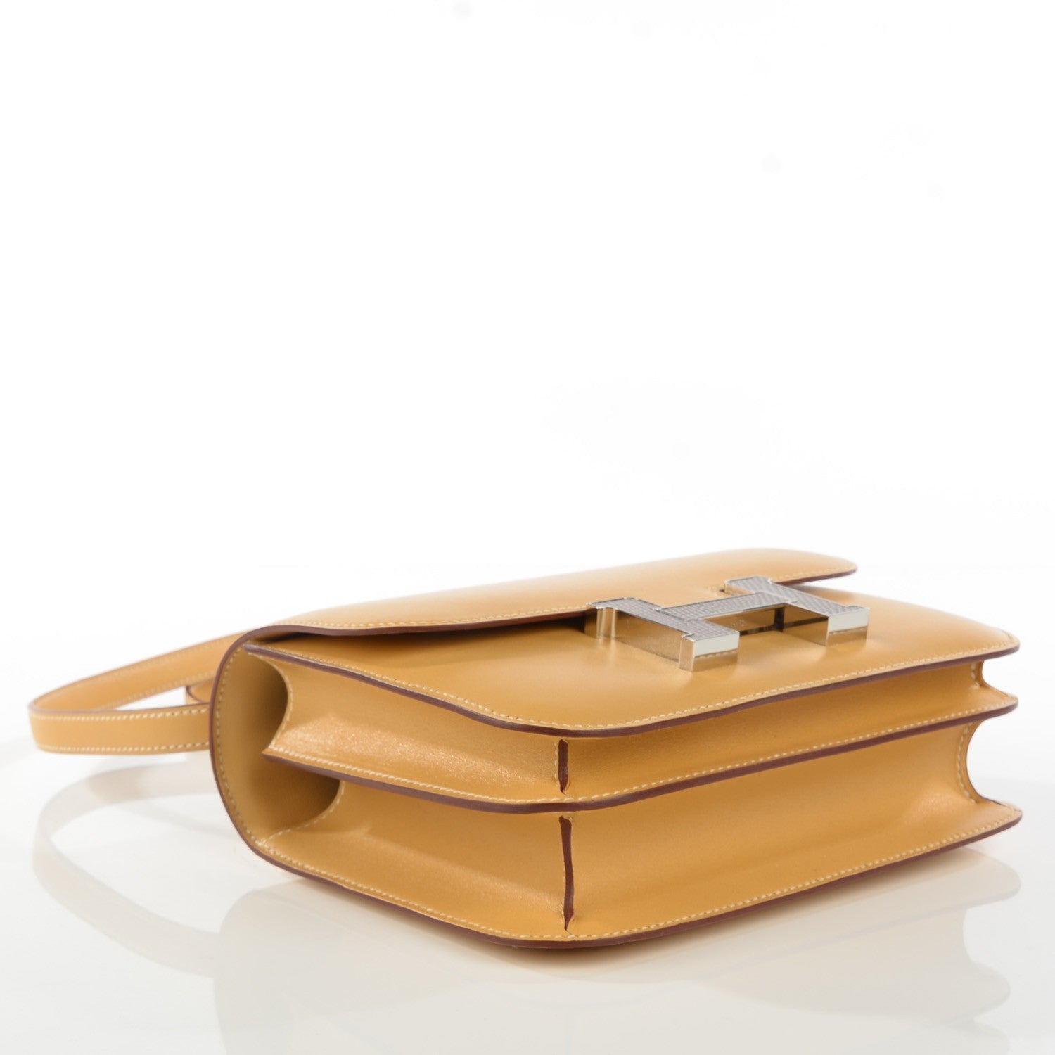 Hermes Tadelakt Lizard Constance 18 Paille Ficelle 5 of 10