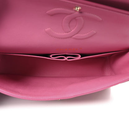 Chanel Caviar Quilted Medium Double Flap Pink 5 of 10