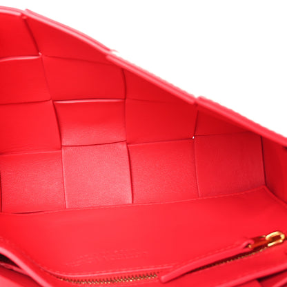 Bottega Veneta Patent Maxi Intrecciato Cassette Crossbody Bag Firework 5 of 8