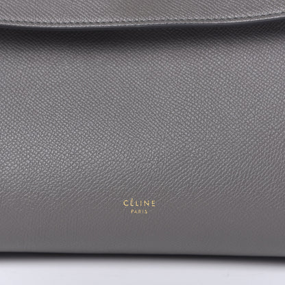 Celine Grained Calfskin Mini Belt Bag Grey 9 of 10