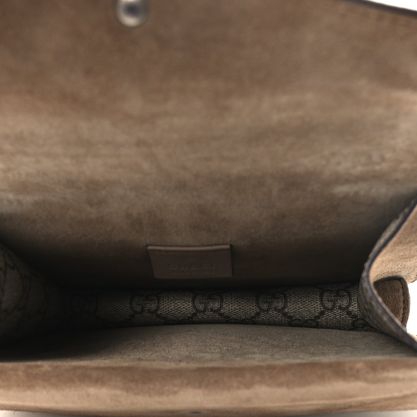 GG Supreme Monogram Mini Dionysus Shoulder Bag Taupe