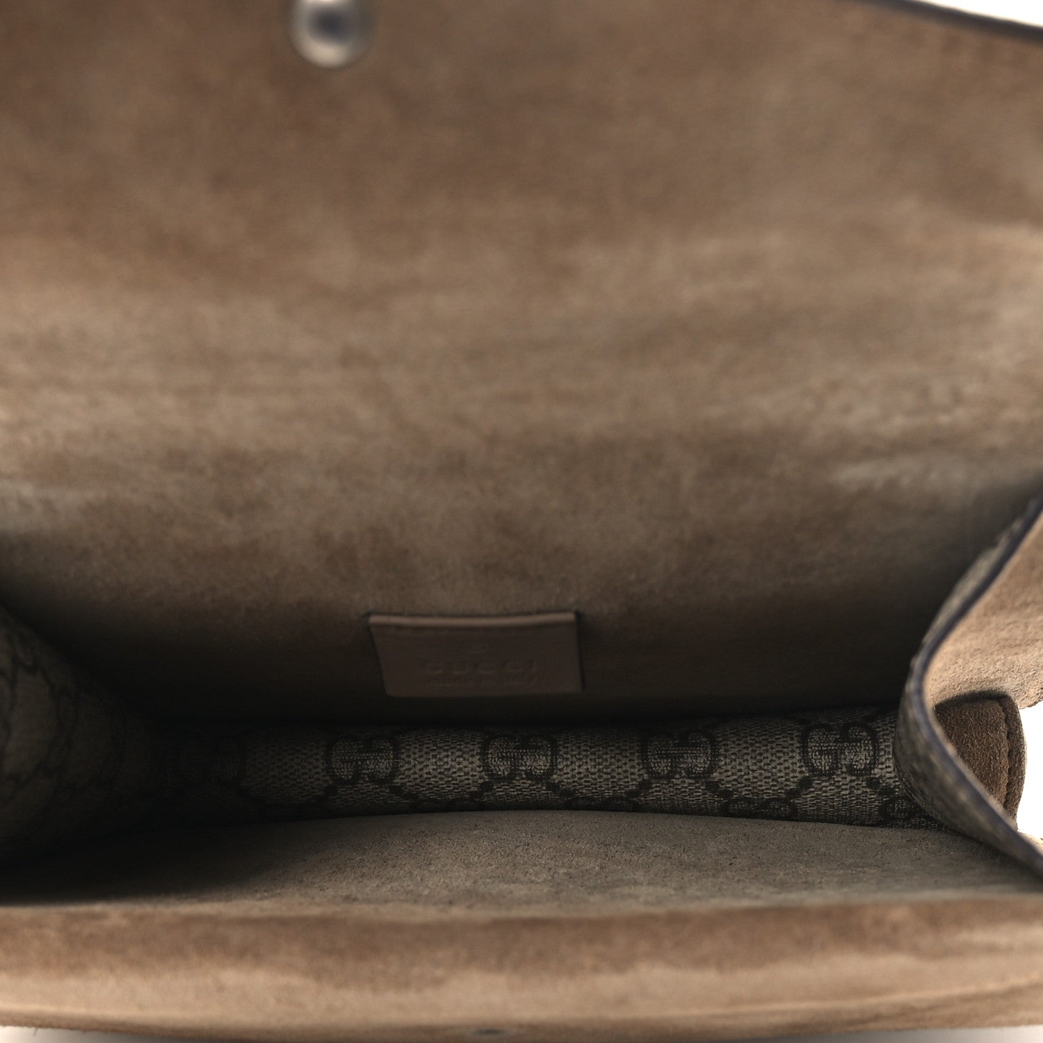 Gucci GG Supreme Monogram Mini Dionysus Shoulder Bag Taupe 5 of 11