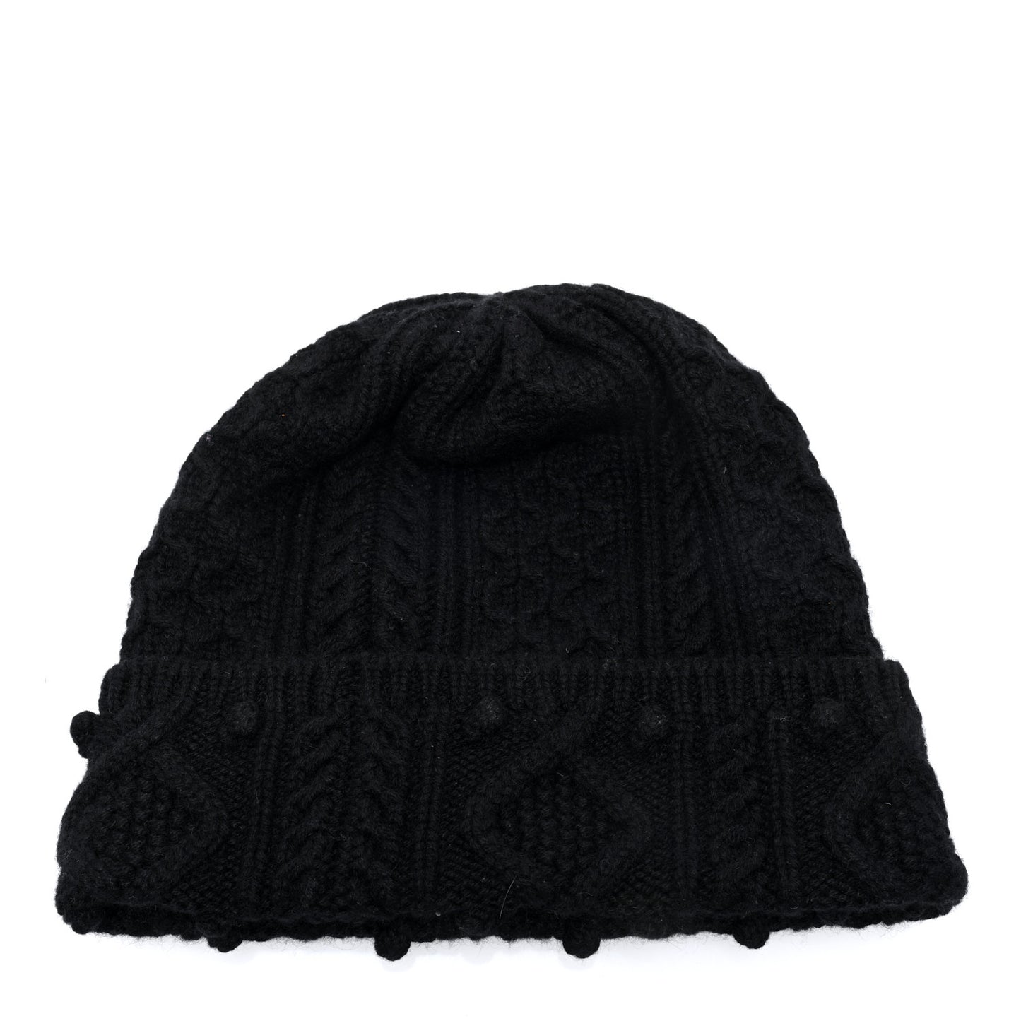 Cashmere CC Beanie Hat Black