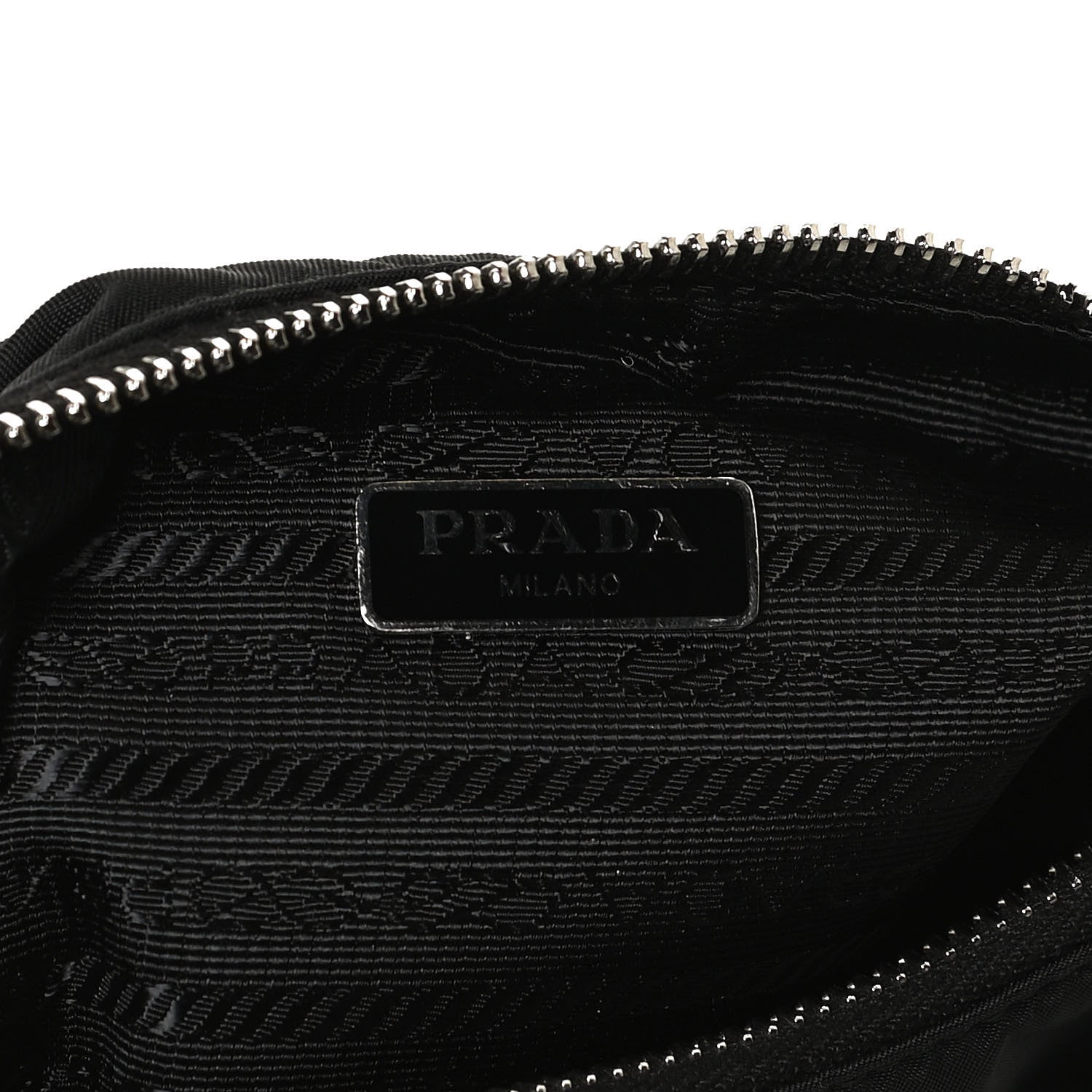 Prada Nylon Re-Edition 2005 Shoulder Bag Black 7 of 14