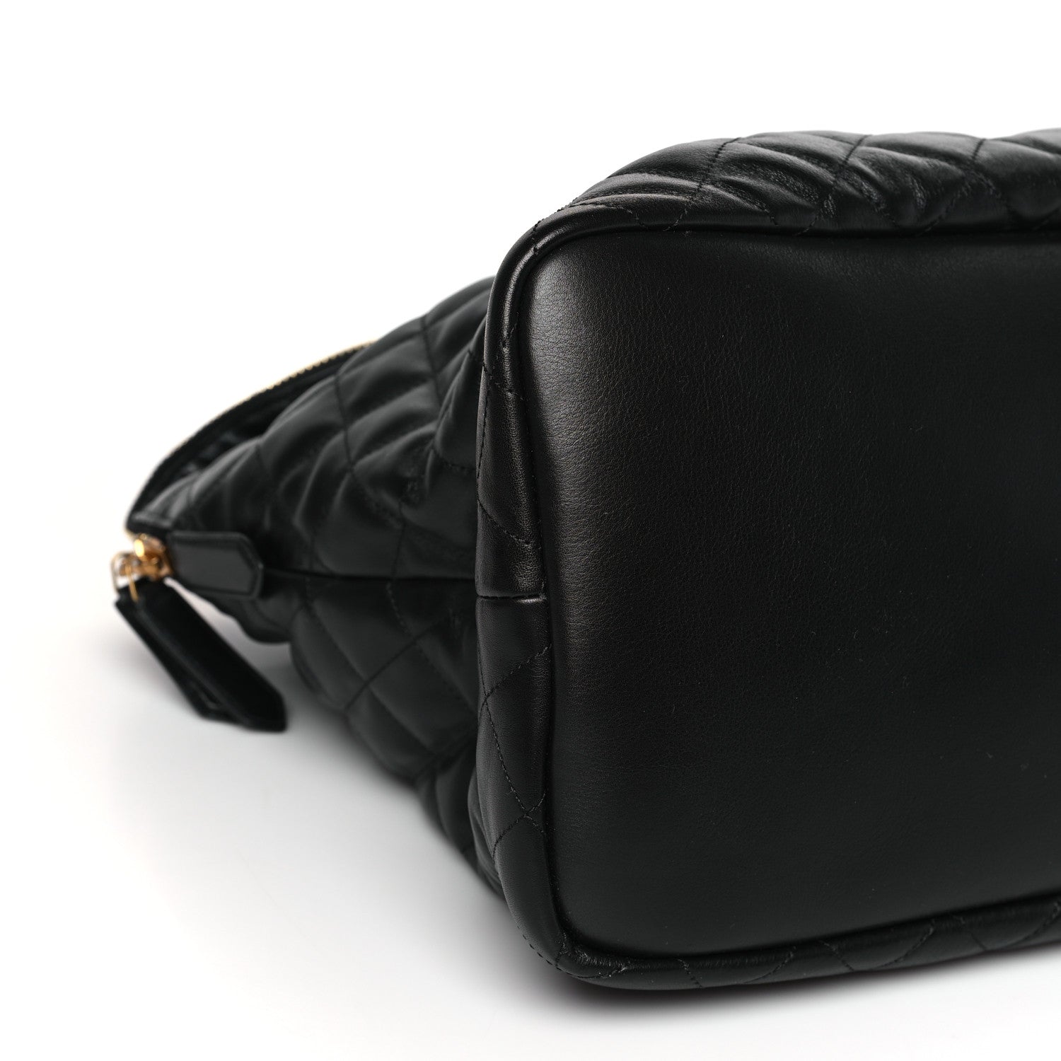 Saint Laurent Calfskin Quilted ES Giant Travel Bag Black 8 of 9