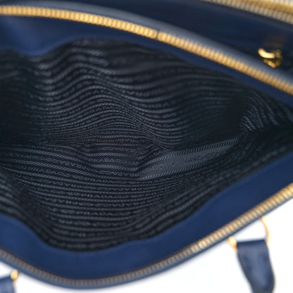 Prada Saffiano Medium Galleria Double Zip Tote Bluette 5 of 16