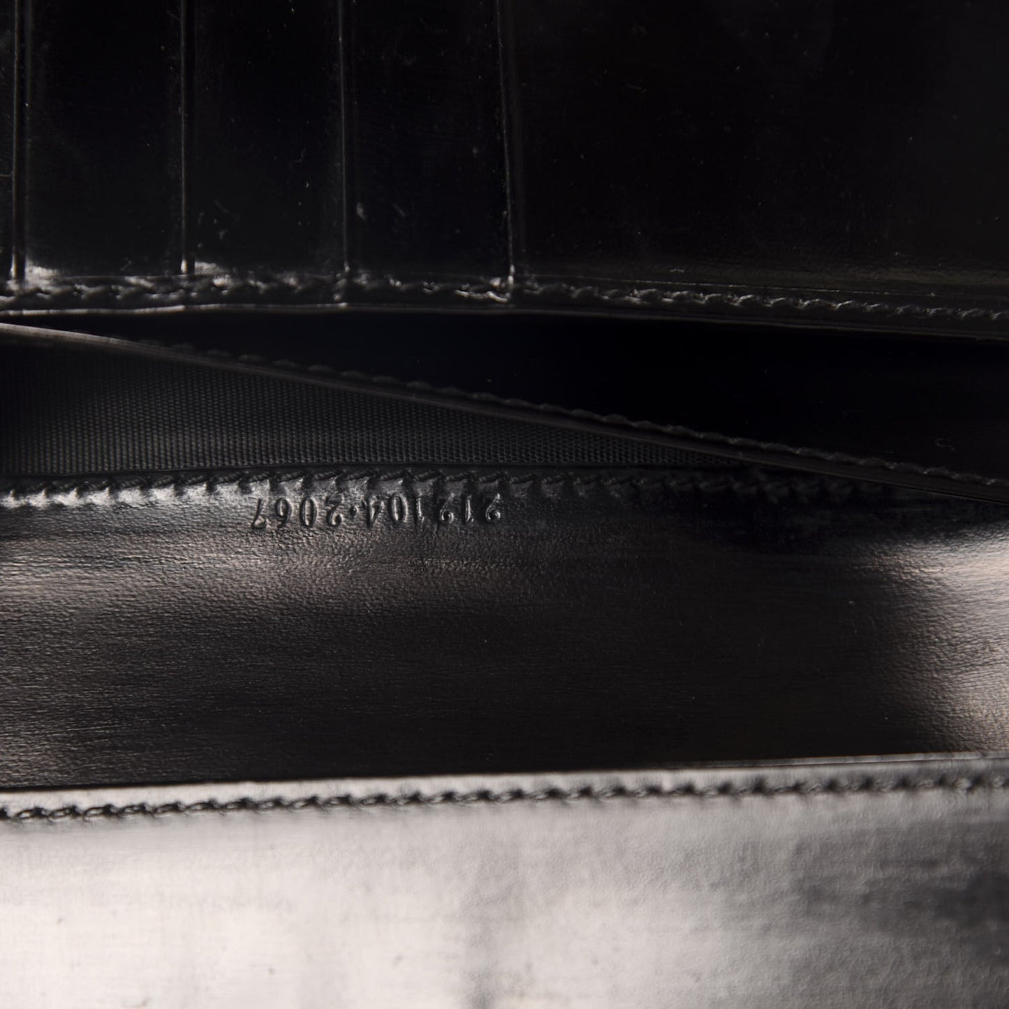 Imprime Monogram GG Pierce Continental Flap Wallet Black