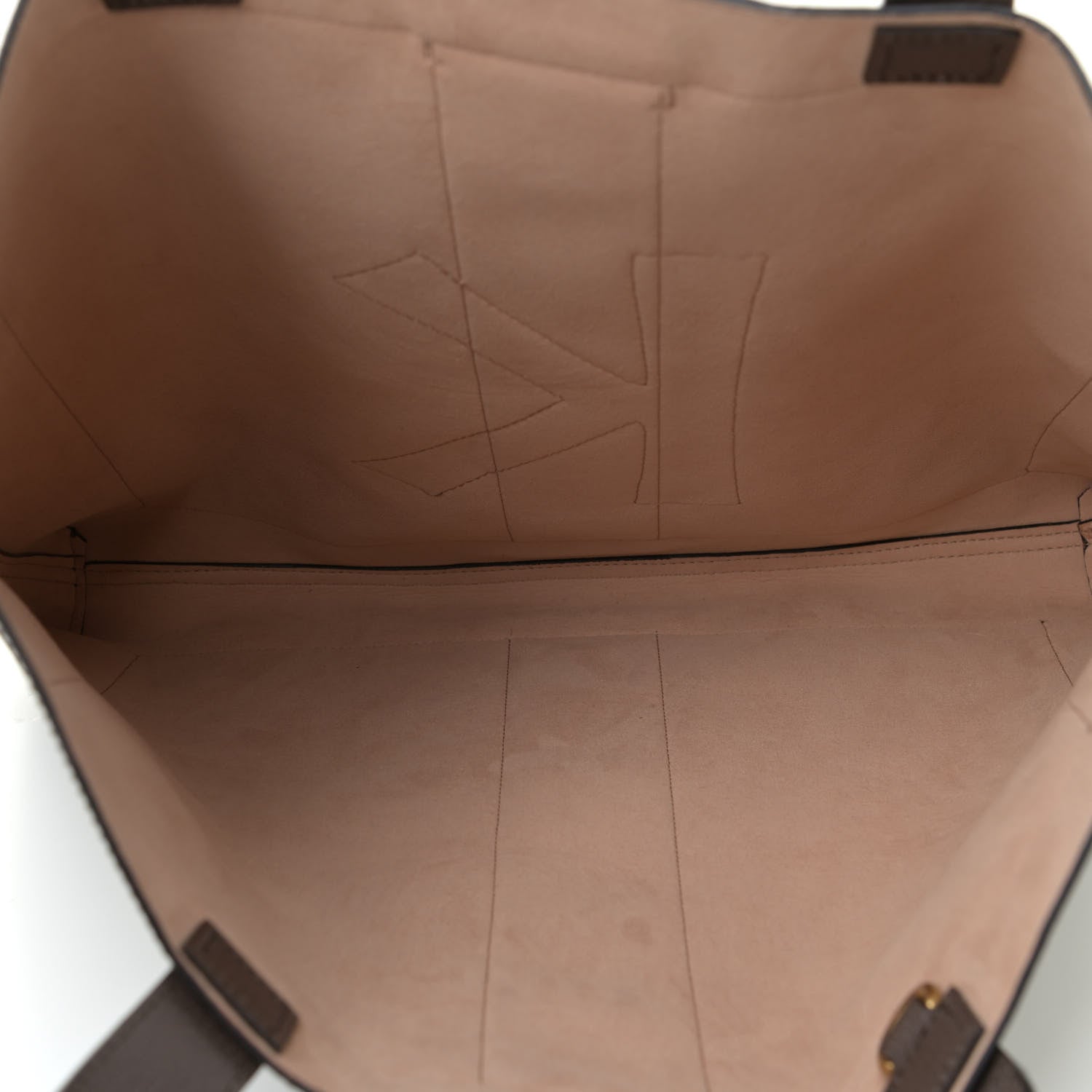 Gucci GG Supreme Monogram Web Large DIY Ophidia Vertical Shopping Tote Brown 7 of 11