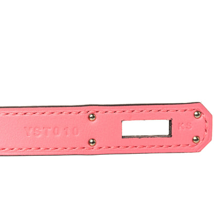 Hermes Swift Kelly Cut Clutch Pochette Rose D'Ete 7 of 8