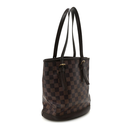 Louis Vuitton Damier Ebene Marais Bucket 23 3 of 12