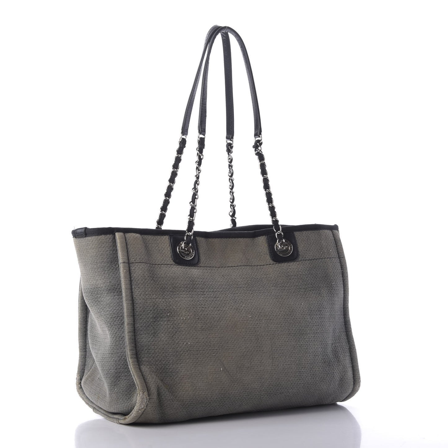 Canvas Small Deauville Tote Grey