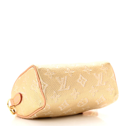 Louis Vuitton Monoglam Nano Speedy Beige 2 of 16