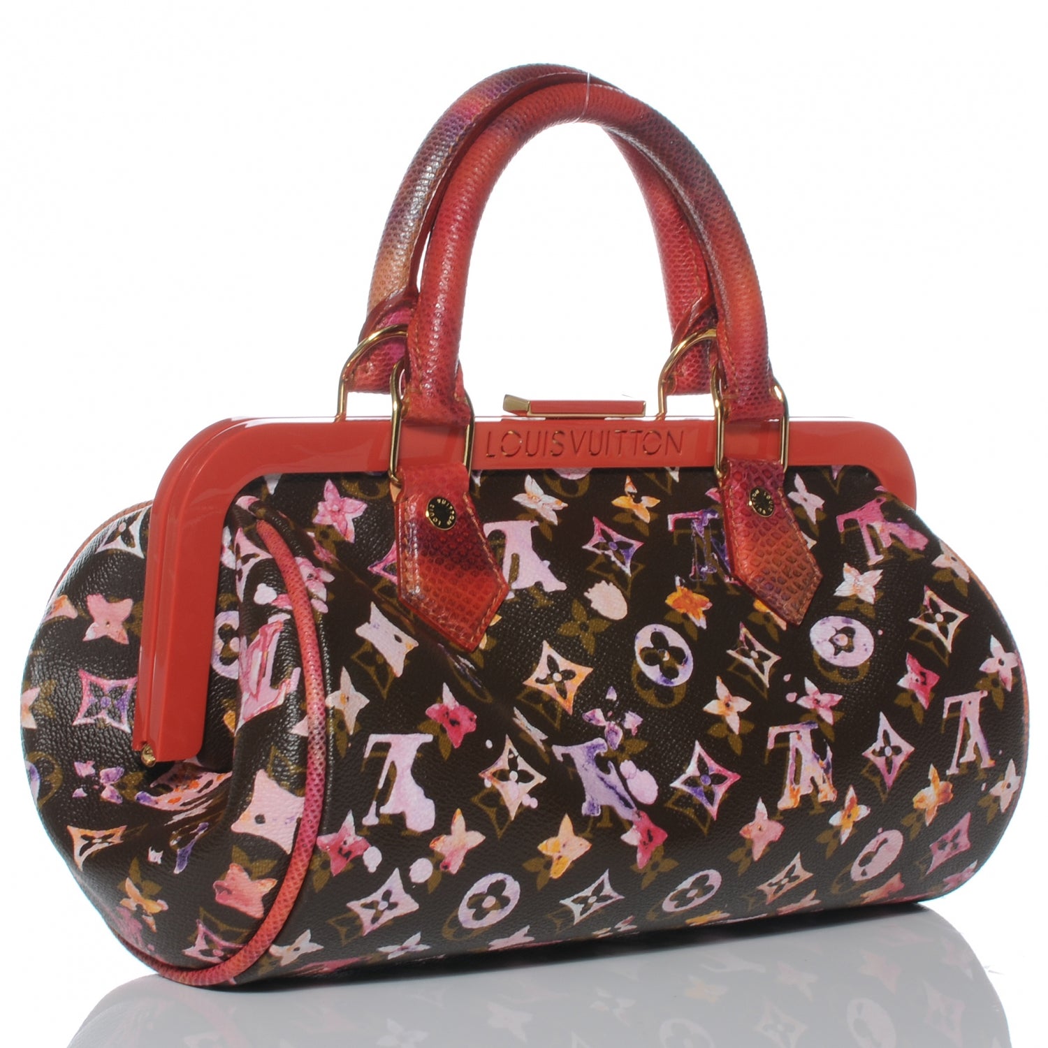 Louis Vuitton Watercolor Aquarelle Frame Papillon Brown 3 of 8