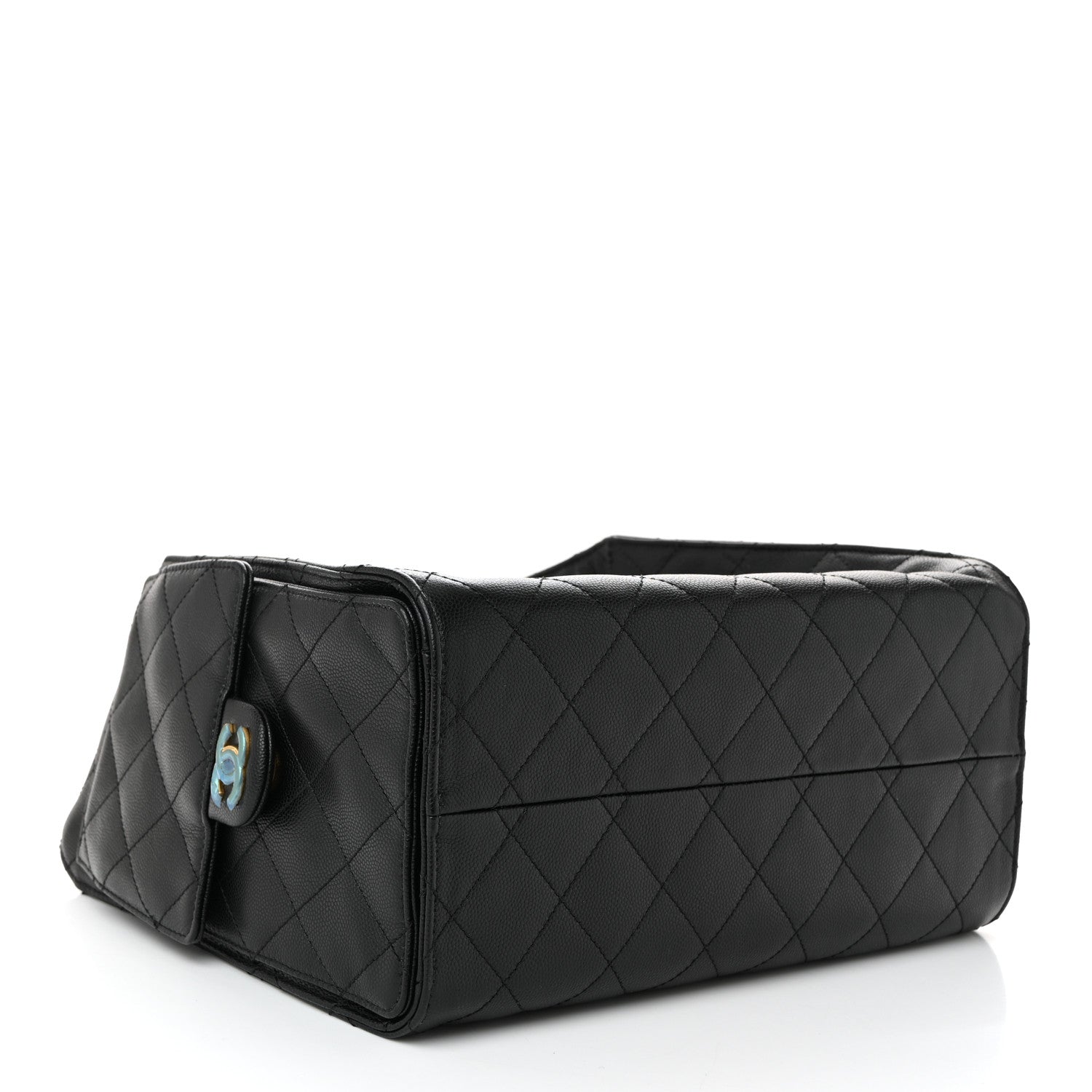 Chanel Caviar Quilted Small Chanel 25 Handbag Black 8 of 19