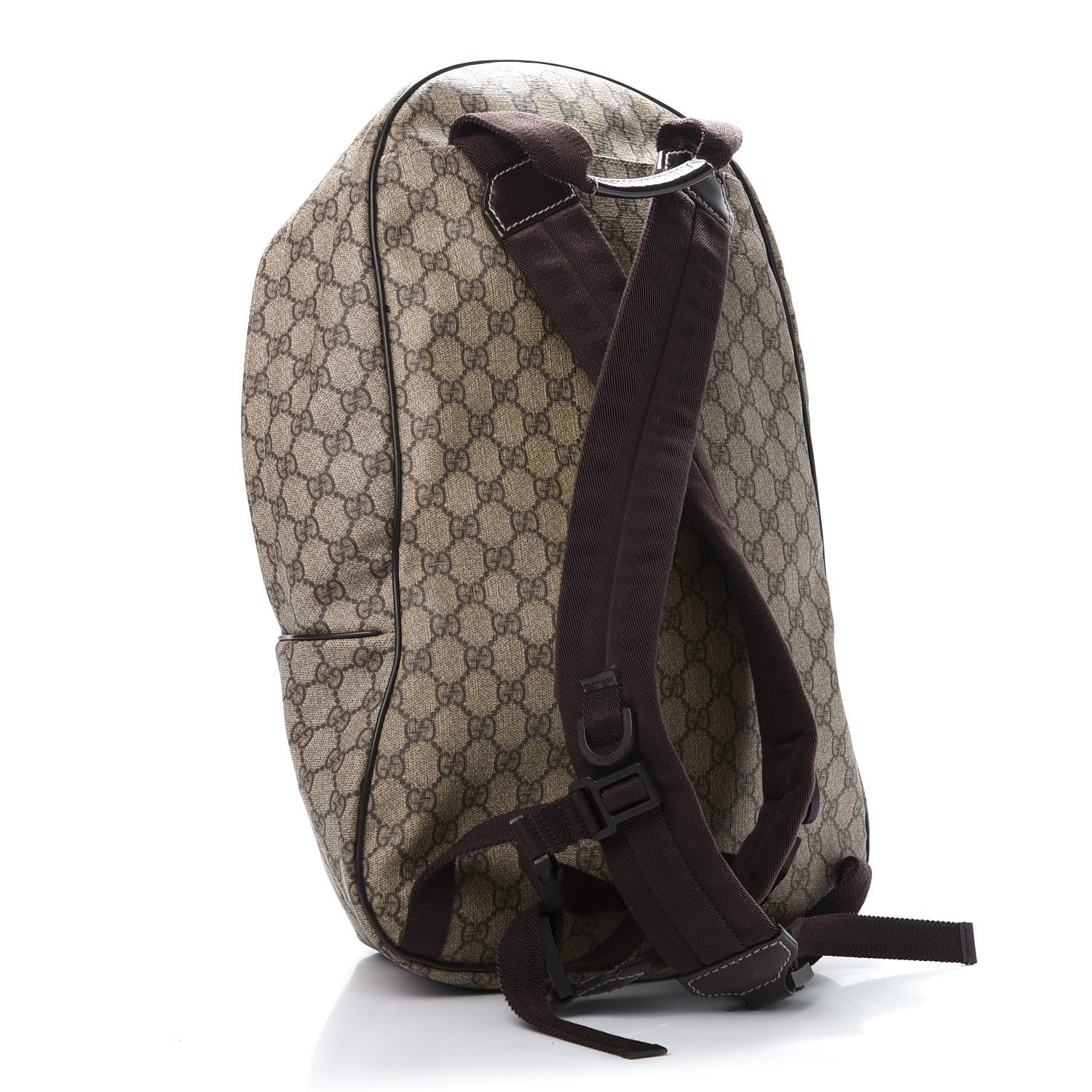 Gucci GG Plus Monogram Interlocking G Medium Backpack Dark Brown 2 of 11