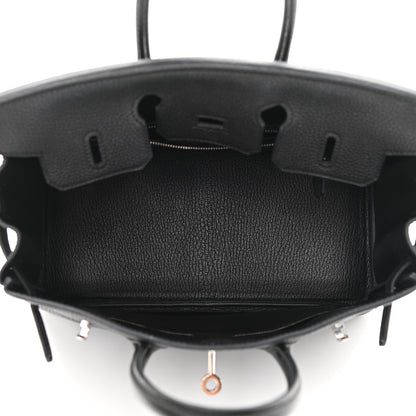 Hermes Togo Birkin 25 Black 5 of 15