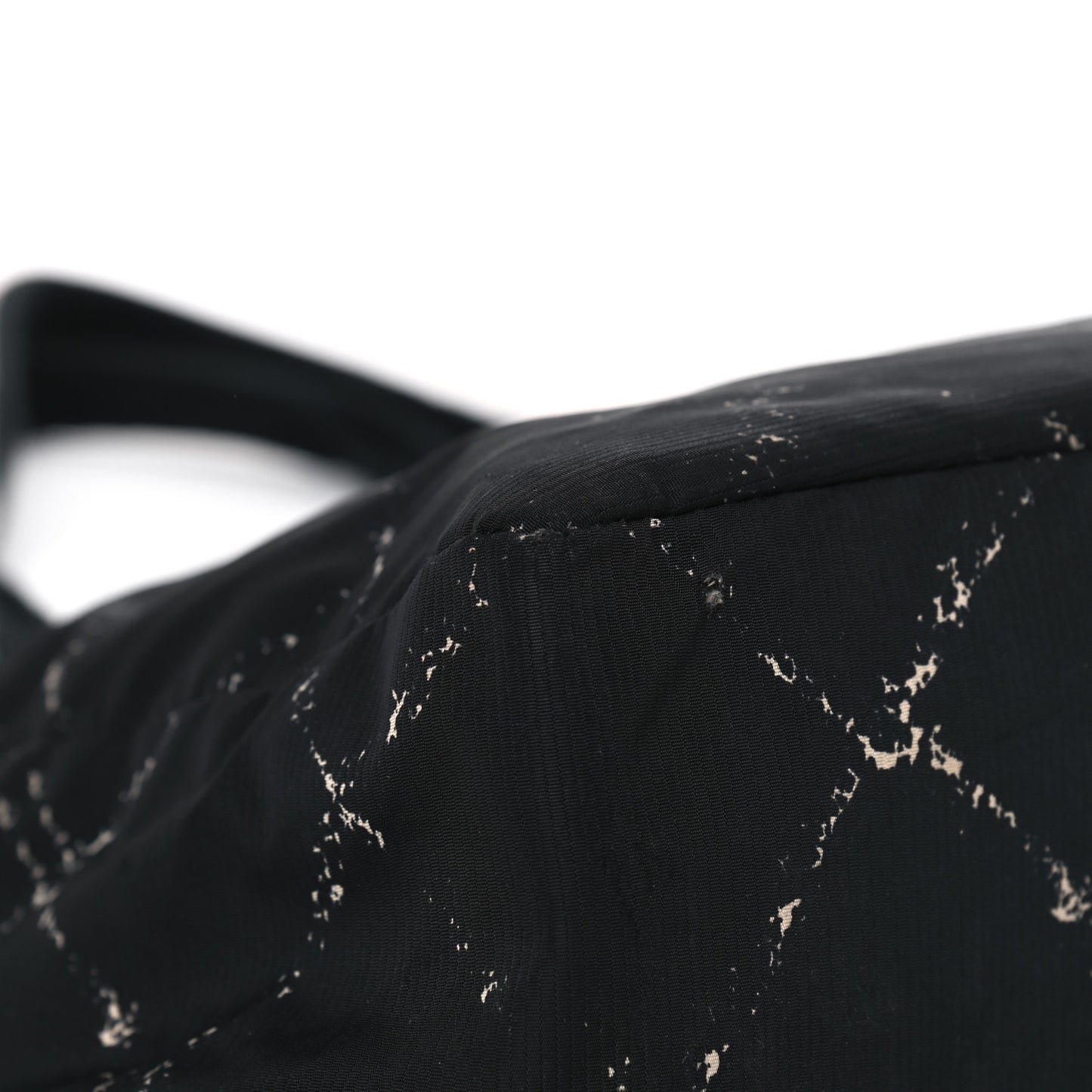 Nylon Travel Tote Black