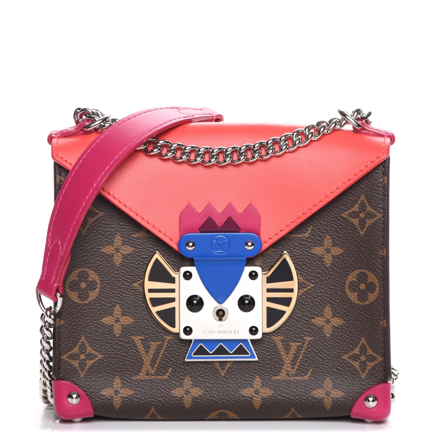 Monogram Pochette Mask PM Corail