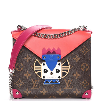 Louis Vuitton Monogram Pochette Mask PM Corail 1 of 7