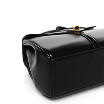 Celine Satinated Calfskin Mini 16 Top Handle Bag Black 7 of 8