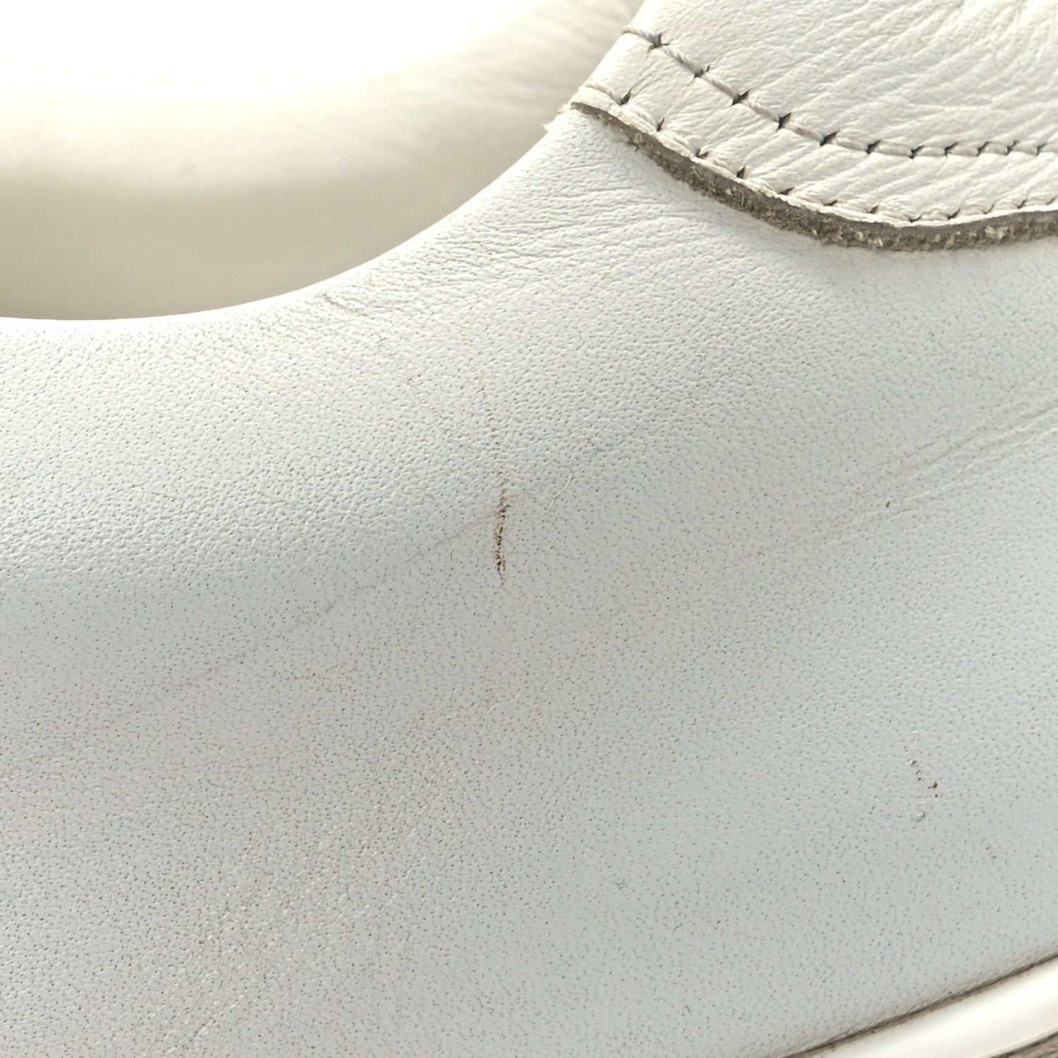 Hermes Calfskin Womens Advantage Sneakers 37 White 16 of 19