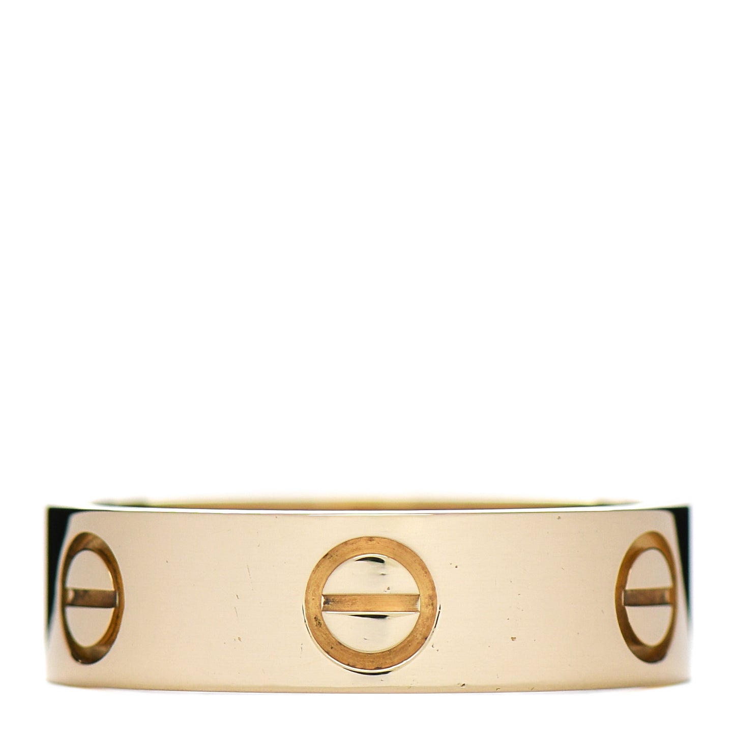 18K Yellow Gold 5.5mm LOVE Ring 54 6.75