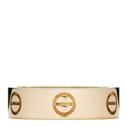 Cartier 18K Yellow Gold 5.5mm LOVE Ring 54 6.75 3 of 5