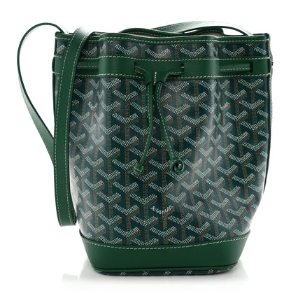 Goyard Goyardine Petit Flot Bucket Bag PM Green 1 of 9