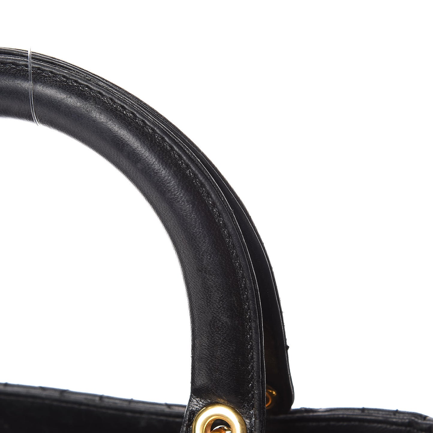 Lambskin Cannage Medium Lady Dior Black