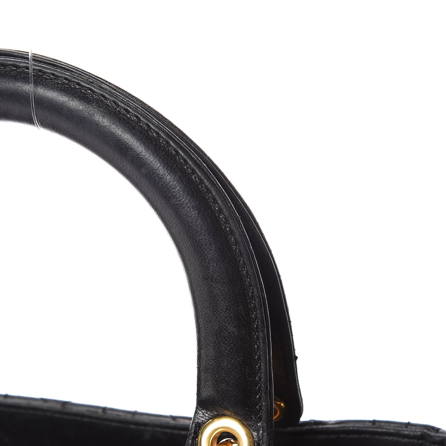 Christian Dior Lambskin Cannage Medium Lady Dior Black 21 of 21