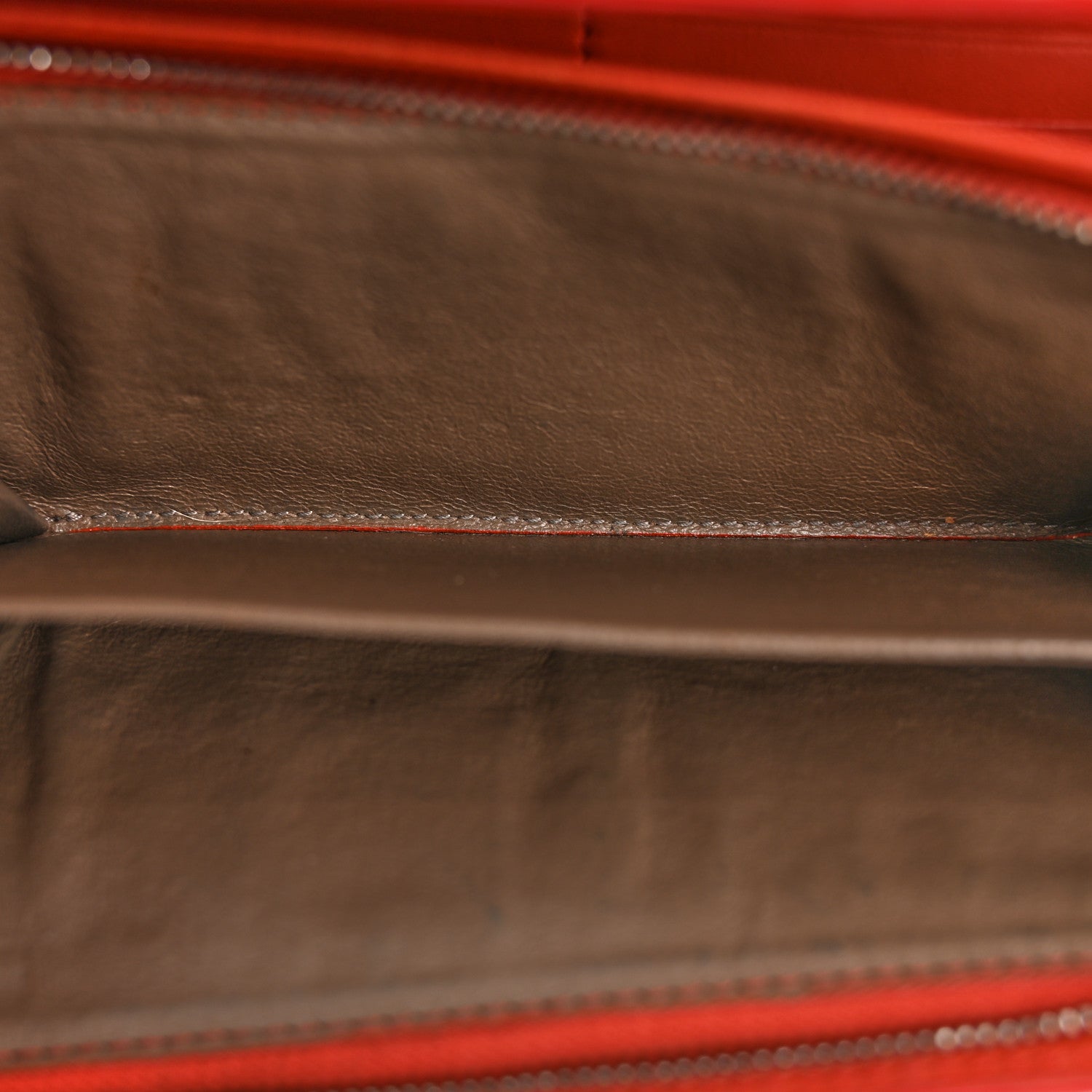 Bottega Veneta Nappa Intrecciato Continental Wallet Red 6 of 14