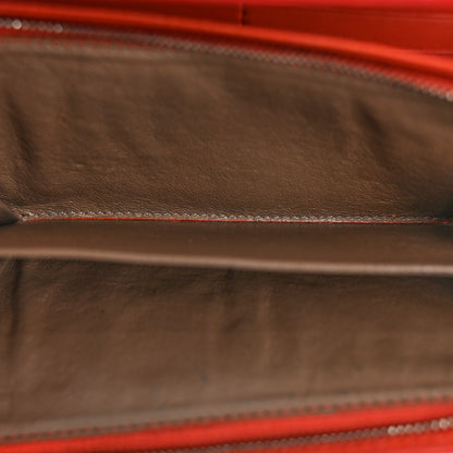 Bottega Veneta Nappa Intrecciato Continental Wallet Red 6 of 14