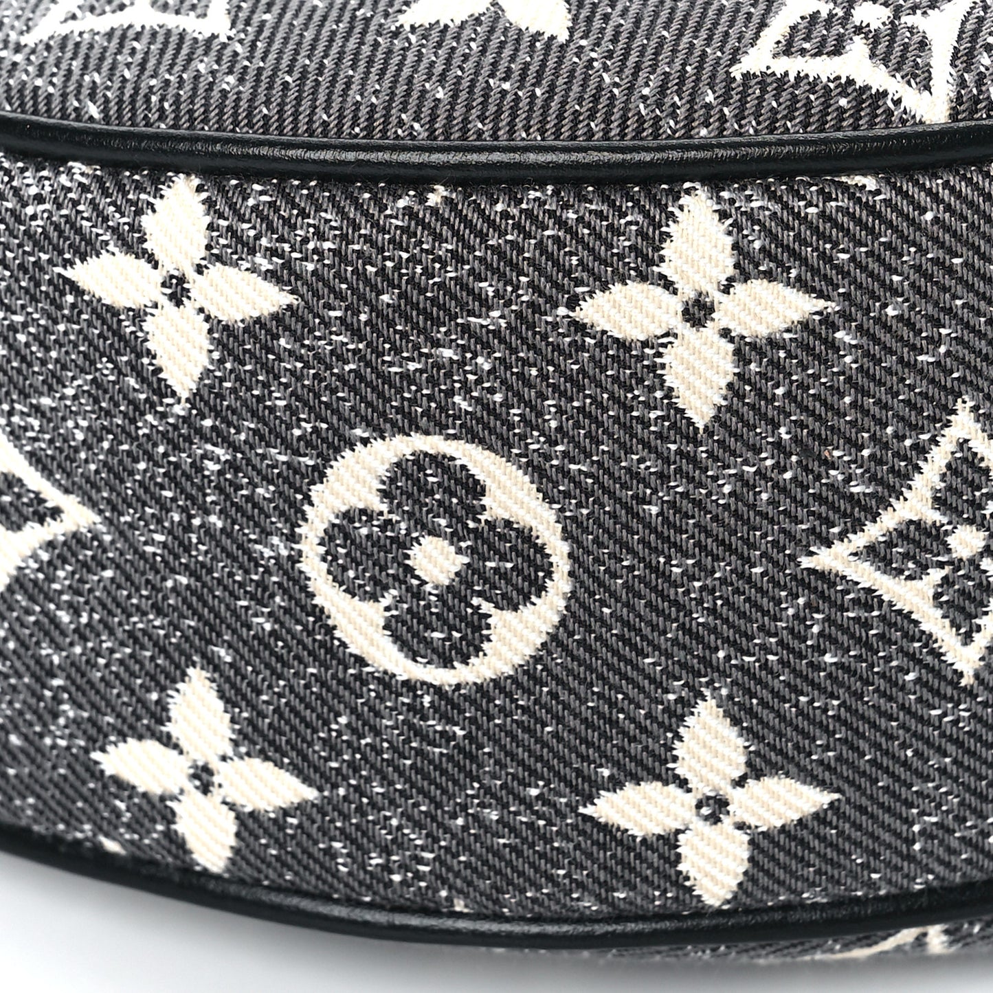 Monogram Jacquard Denim Loop Black