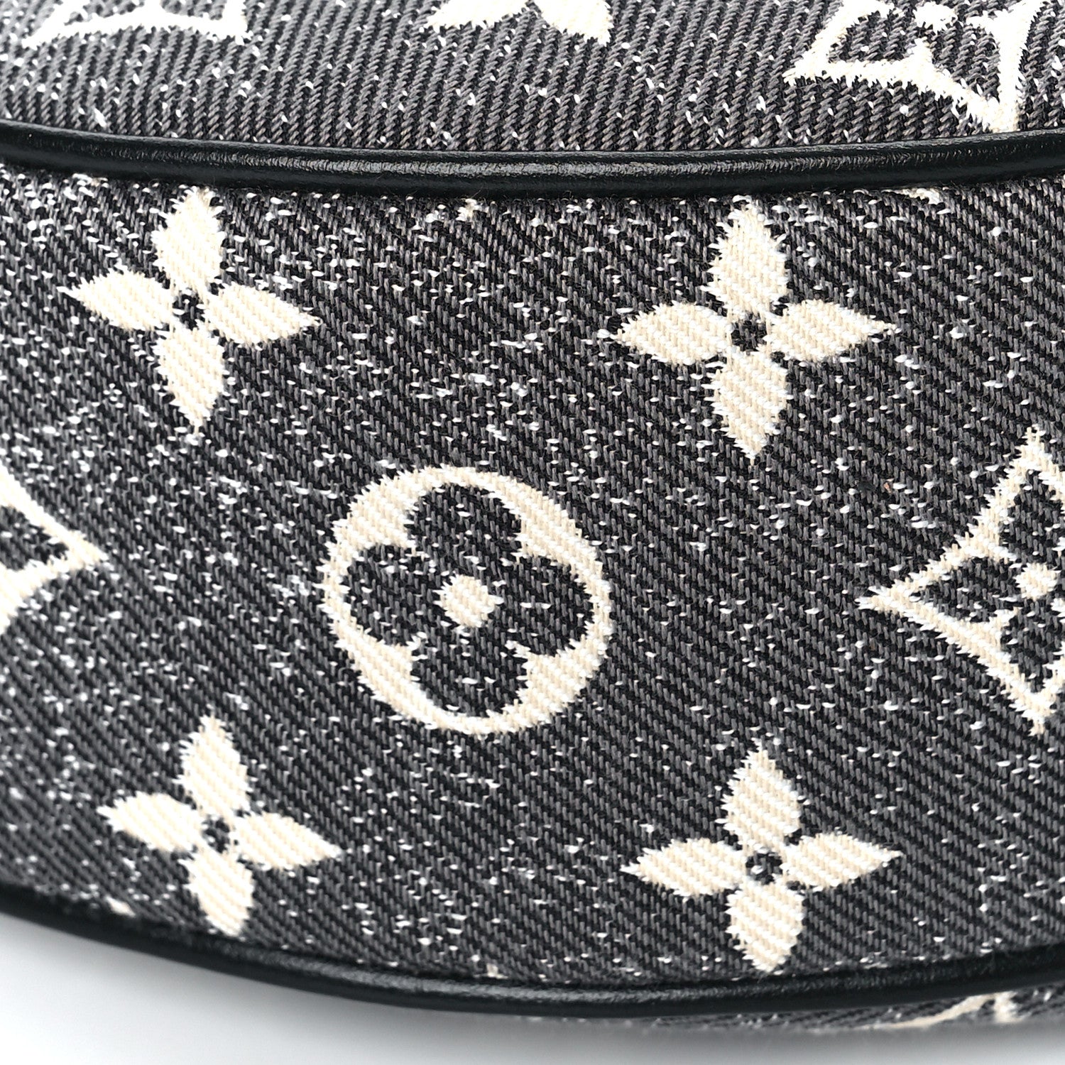Louis Vuitton Monogram Jacquard Denim Loop Black 6 of 7