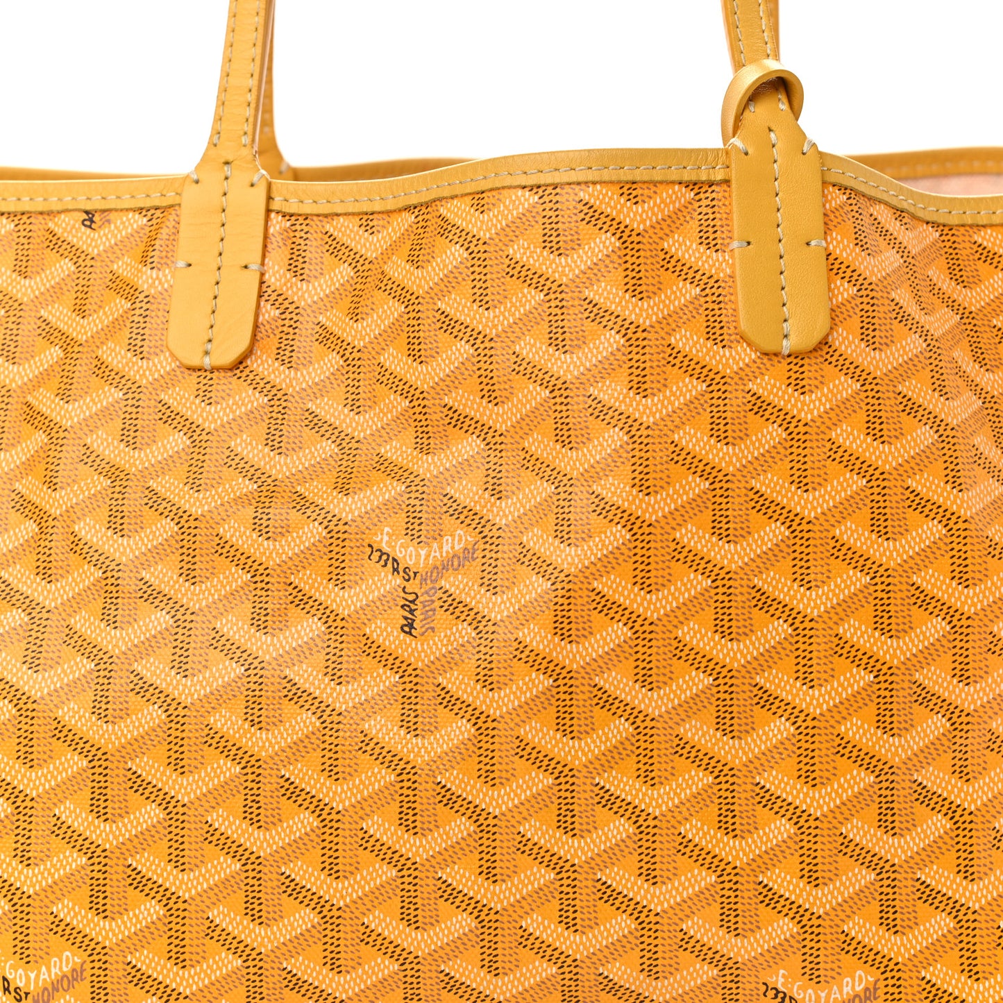 Goyardine Saint Louis PM Yellow