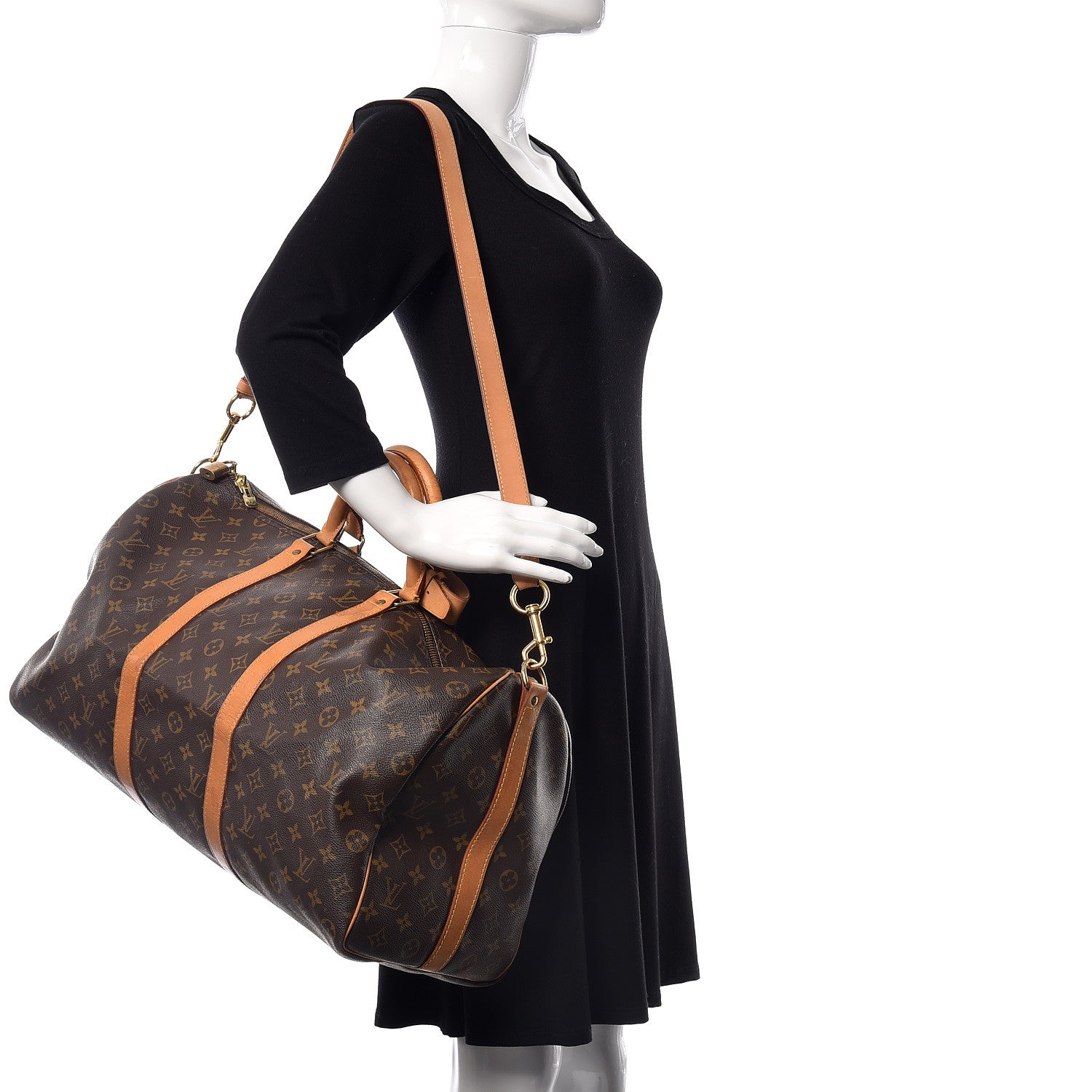 Louis Vuitton Monogram Keepall Bandouliere 50 2 of 21