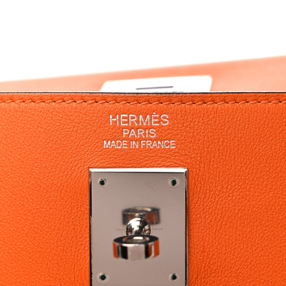 Hermes Swift Lakis Kelly 40 Orange 6 of 14
