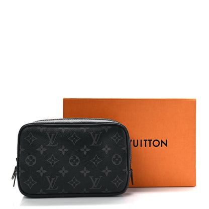 Louis Vuitton Monogram Eclipse Toilet Pouch PM 7 of 7