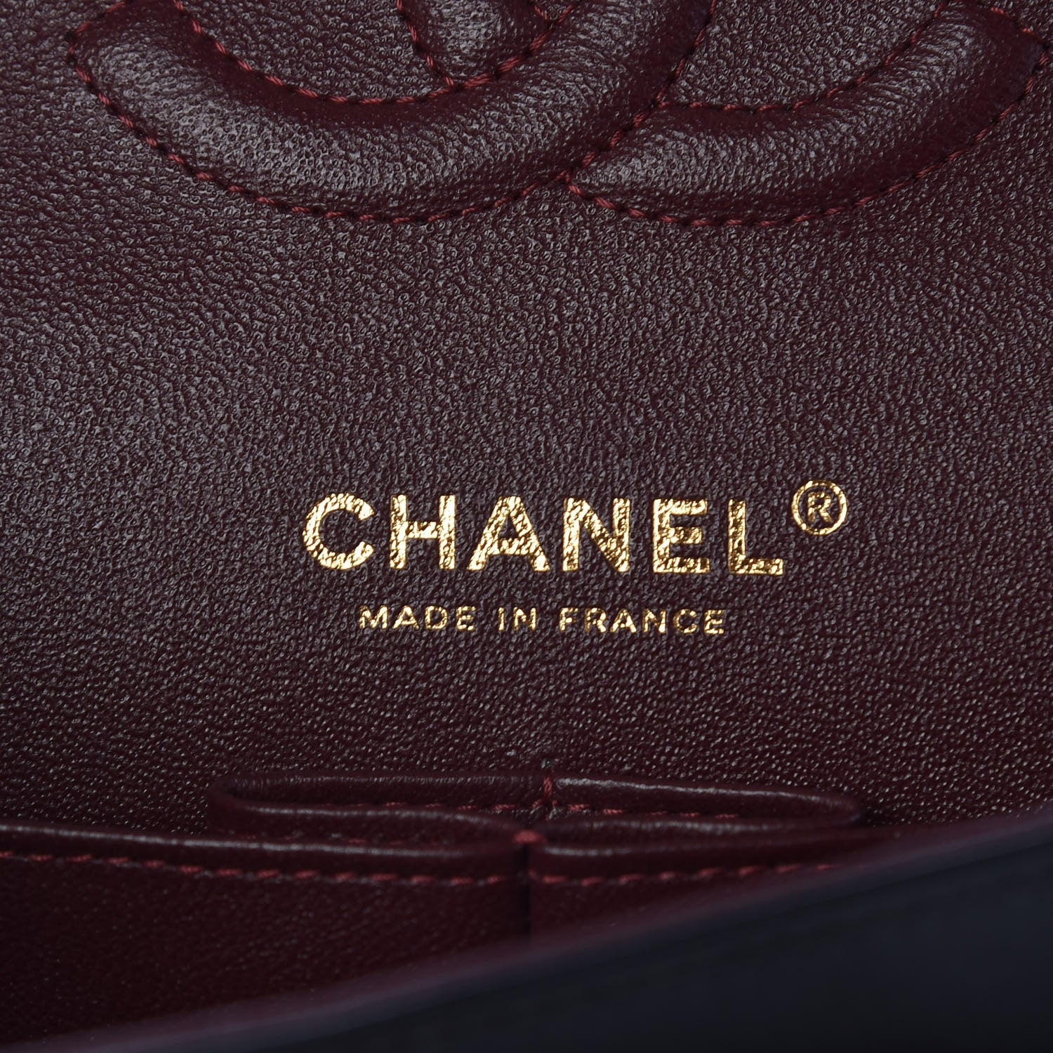 Chanel Lambskin Quilted Medium Double Flap Black 8 of 10