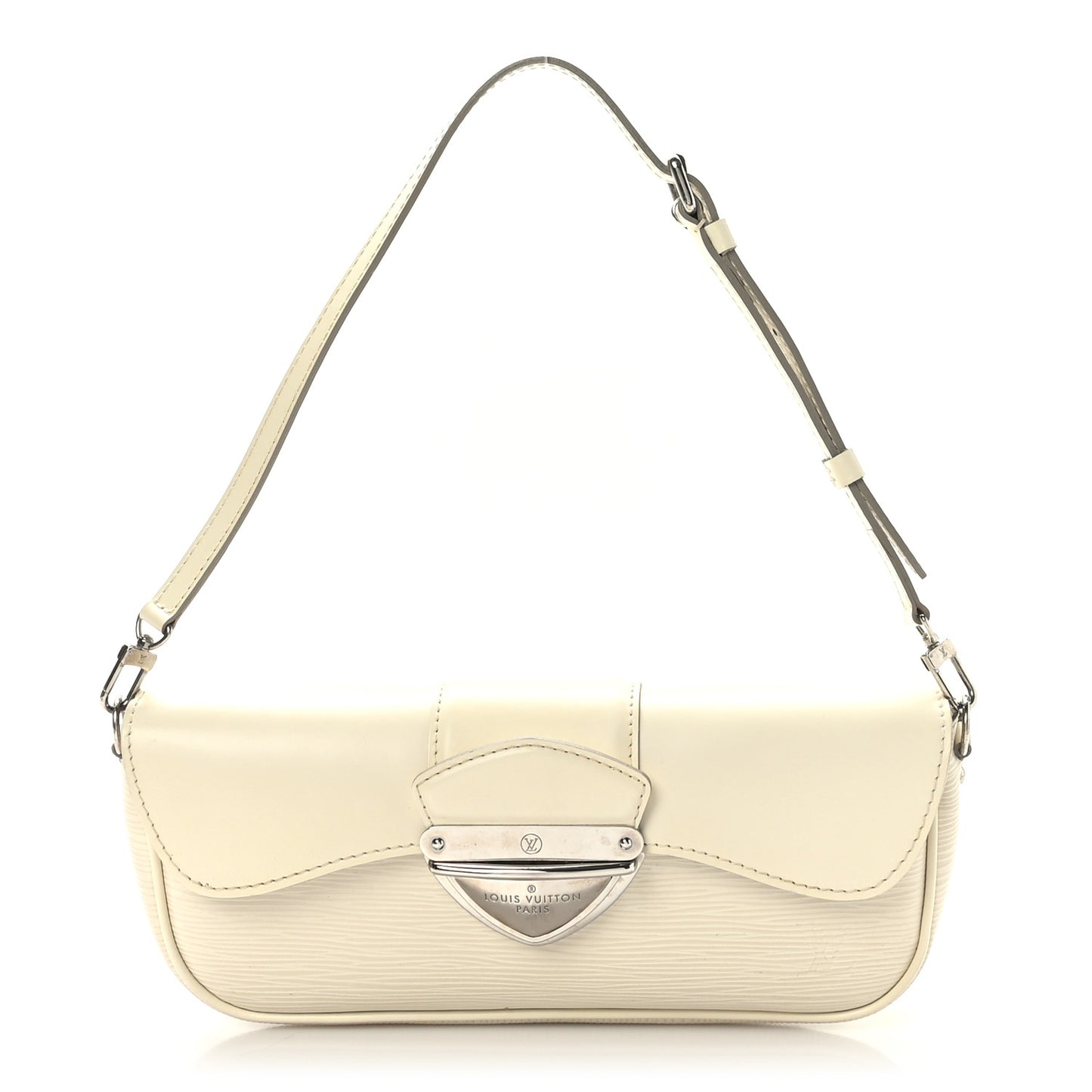 Epi Montaigne Clutch Ivory