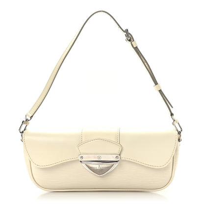 Louis Vuitton Epi Montaigne Clutch Ivory 1 of 8