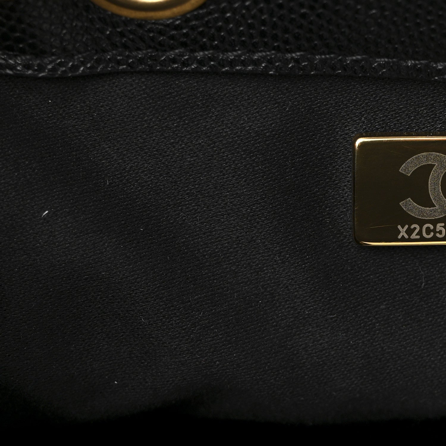 Chanel Caviar Quilted Medium Chanel 25 Handbag Black 8 of 12