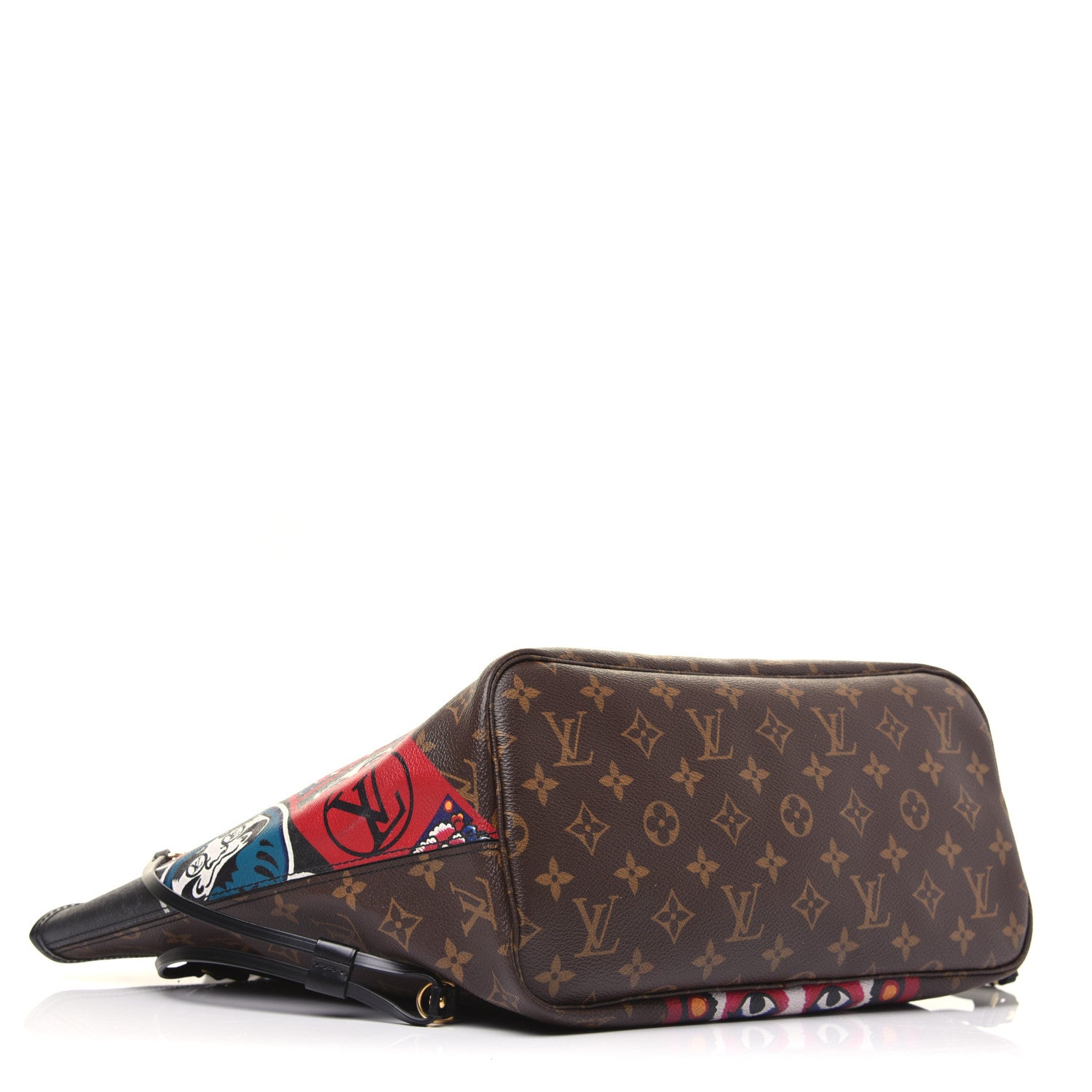 Louis Vuitton Monogram Kabuki Neverfull MM 4 of 15